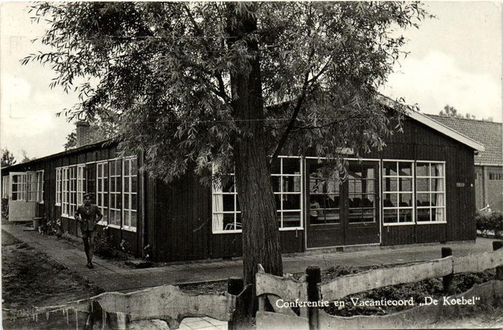Conferentie en Vacantieoord De Koebel - Burgh - 1963 gelopen, Verzamelen, Ansichtkaarten | Nederland, Gelopen, Noord-Brabant, Voor 1920