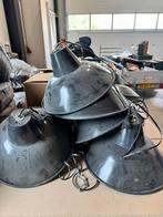 Fabriekslampen, 8 stuks, Huis en Inrichting, Lampen | Hanglampen, Ophalen of Verzenden, Zo goed als nieuw, Minder dan 50 cm