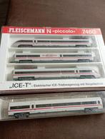 Fleismann ICE-T piccolo 7460 met extra rijtuig, Fleischmann, Ophalen of Verzenden, Zo goed als nieuw