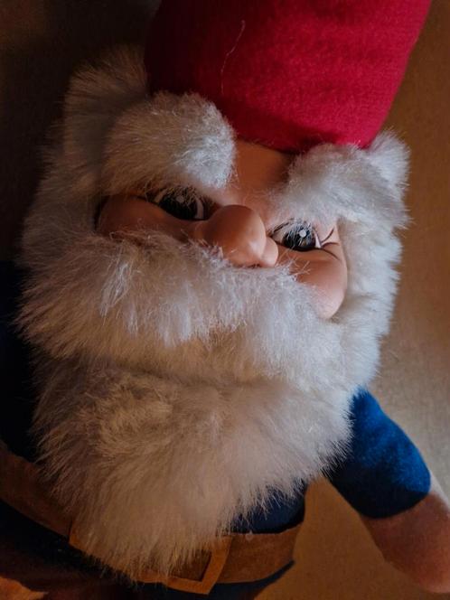 og david de kabouter knuffel pop 1988 the gnome poortvliet, Verzamelen, Film en Tv, Zo goed als nieuw, Actiefiguur of Pop, Ophalen of Verzenden