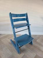 Stokke Tripp Trapp Meegroeistoel - Blauw, Kinderen en Baby's, Kinderstoelen, Ophalen, Gebruikt, Meegroeistoel