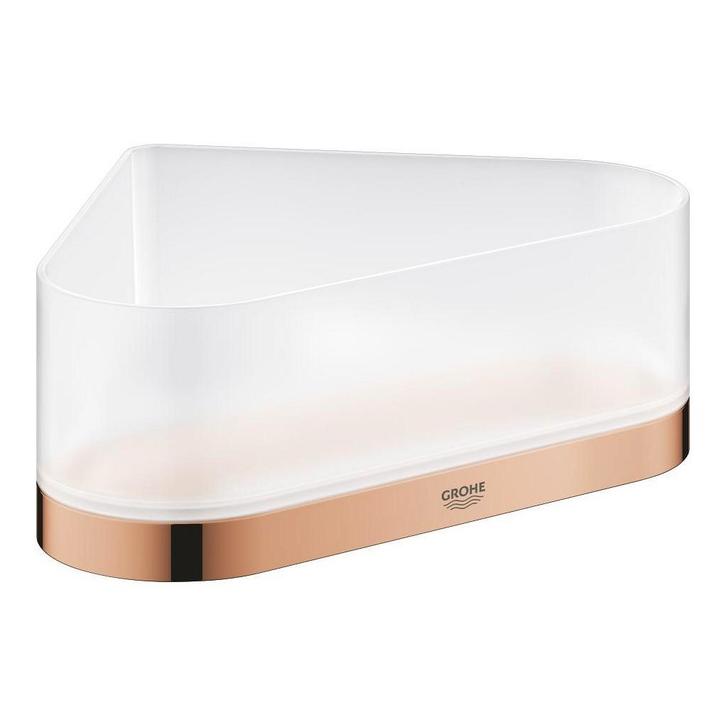 GROHE hoekdoucheplank Selection – warm sunset, nieuw in doos, Doe-het-zelf en Verbouw, Sanitair, Nieuw, Overige typen, Glas, Koper