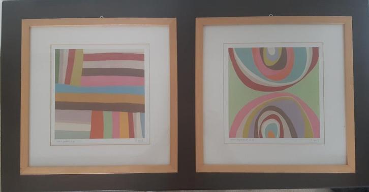 Ikea artprint Colour Pattern + Colour Experiment D van B, Antiek en Kunst, Kunst | Litho's en Zeefdrukken, Ophalen of Verzenden