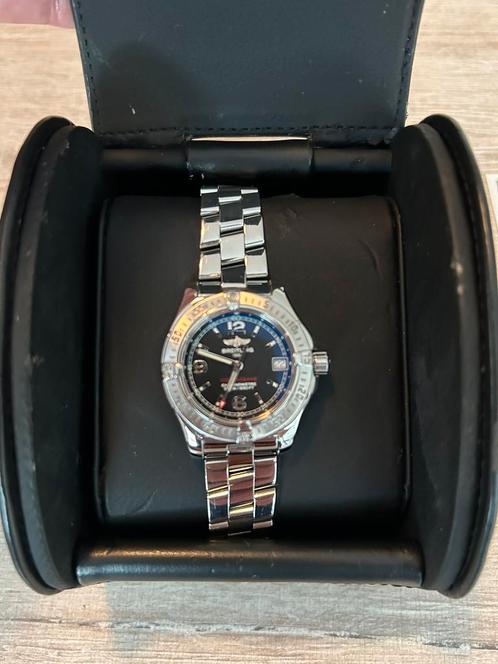 Nieuwstaat Dames Breitling Colt Oceane 33 mm A77380 Fullset, Sieraden, Tassen en Uiterlijk, Horloges | Dames, Zo goed als nieuw
