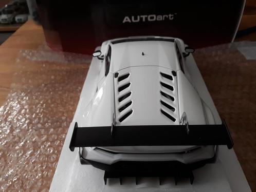 Autoart 81527 1/18 Lamborghini Huracan GT3 wit, Hobby en Vrije tijd, Modelauto's | 1:18, Zo goed als nieuw, Auto, Autoart, Ophalen of Verzenden
