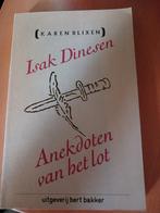 Isak Dinesen Anekdoten van het lot, Boeken, Ophalen of Verzenden, Zo goed als nieuw