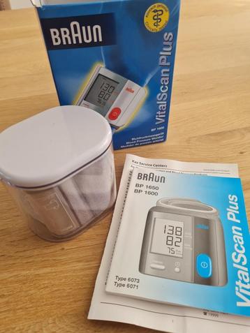 Bloeddrukmeter Braun VitalScanPlus