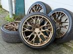DIKKE SET CONCAVERS 19 INCH VELGEN (CUSTOM SATIJN BRONS), Auto-onderdelen, Banden en Velgen, 19 inch, Banden en Velgen, Nieuw