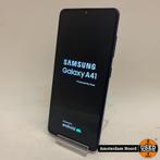 Samsung Galaxy A41 64GB Blauw, Telecommunicatie, Mobiele telefoons | Samsung, Zo goed als nieuw