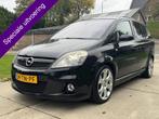 Opel Zafira 2.0 T OPC 7-PERS LEER NAVI ECC XENON 18" LMV NIE, Auto's, Opel, Voorwielaandrijving, 1998 cc, Gebruikt, Zwart