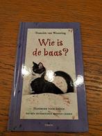boek kat wie is de baas, Ophalen of Verzenden, Gelezen, Katten