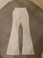 Broek, Wit, Maat 36 (S), Lang, Gedragen