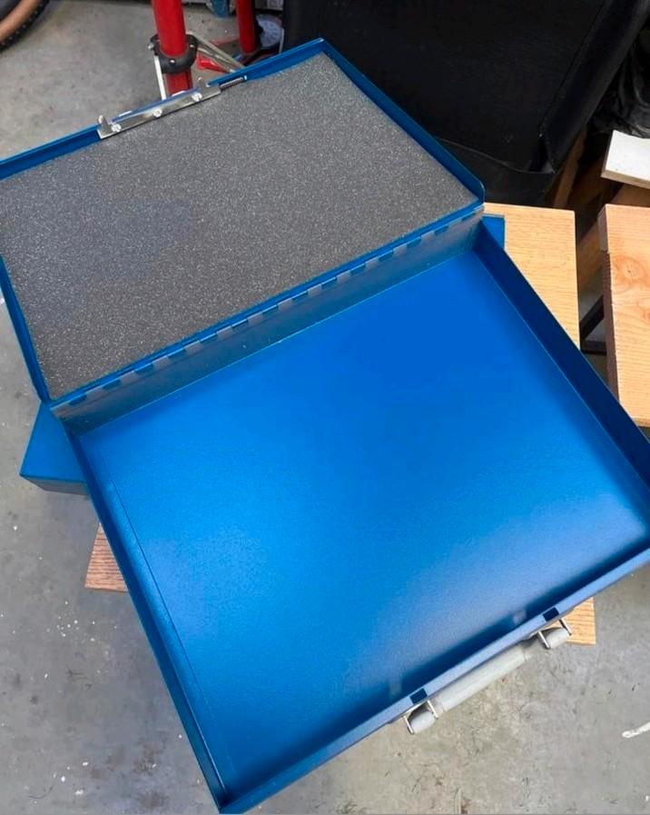 Zevim 2x koffer metaal bedrijfswageninrichting, Doe-het-zelf en Verbouw, Gereedschap | Handgereedschap, Zo goed als nieuw, Ophalen of Verzenden