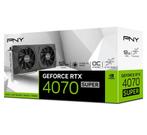 NVIDIA PNY RTX 4070 Super, Computers en Software, Videokaarten, GDDR6, PCI-Express 4, Ophalen of Verzenden, Zo goed als nieuw