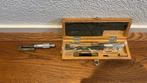 Mitutoyo micrometer schroefmaat platte beugel 0-25, 75-100mm, -, Nieuw, Ophalen of Verzenden, Mitutoyo