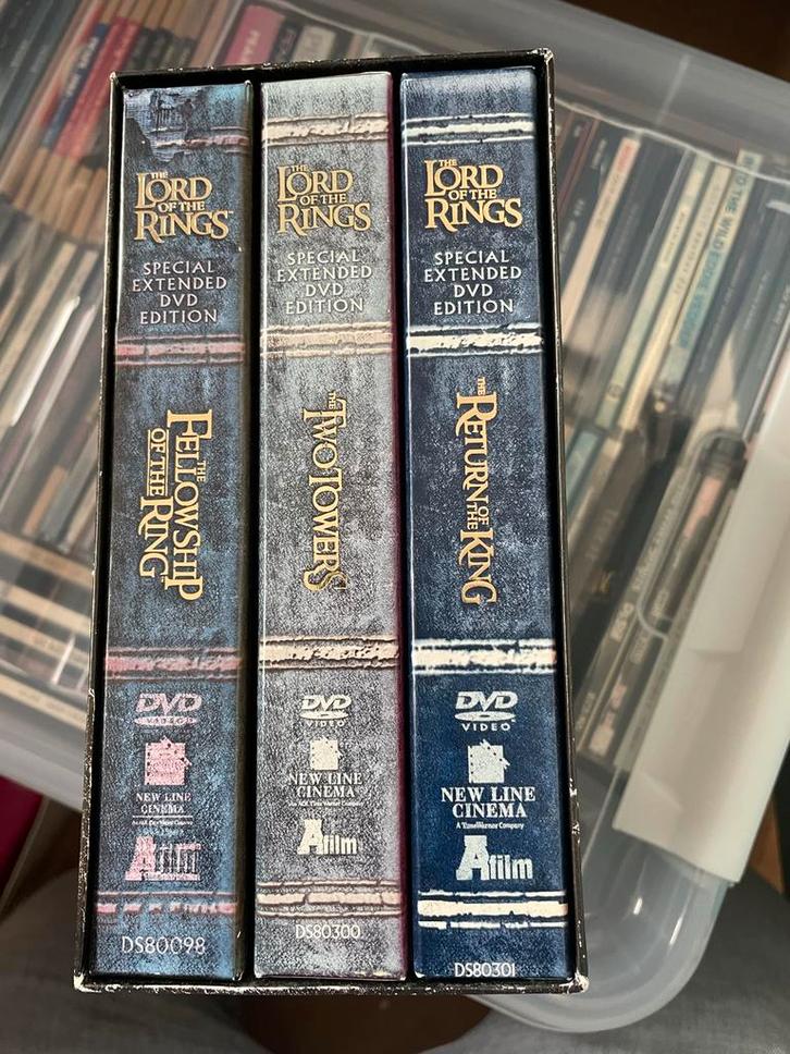 Lord of the Rings DVD Trilogie - Extended Edition, Cd's en Dvd's, Dvd's | Overige Dvd's, Gebruikt, Boxset, Vanaf 12 jaar, Ophalen of Verzenden