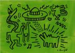 Keith Haring Artwork, Antiek en Kunst, Kunst | Schilderijen | Abstract, Ophalen of Verzenden