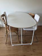 Eettafel / bureau, Huis en Inrichting, Tafels | Eettafels, Ophalen, 50 tot 100 cm, Zo goed als nieuw, Vijf personen of meer