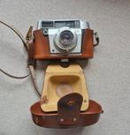 Agfa Silette-L Pronto fototoestel in leren hoes, Ophalen of Verzenden, Gebruikt, Compact, Overige Merken