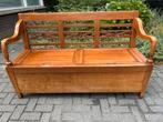 Houten klapbank met opbergruimte, Ophalen, Gebruikt, Hout