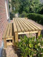 Tafel en bankje terras buitentafel nieuw, Gerard Krale, Nieuw, Ophalen of Verzenden, Info@gkrale.nl
