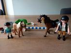 Playmobil Paard en pony rijden, Ophalen of Verzenden, Zo goed als nieuw