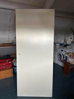 Opdekdeur rechtsdraaiend 83x201,5cm, Doe-het-zelf en Verbouw, Gebruikt, 80 tot 100 cm, Binnendeur, Ophalen of Verzenden