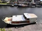 Prachtige stalen katjuitboot met houten ombouw, Watersport en Boten, Motorboten en Motorjachten, Ophalen, Staal, Binnenboordmotor