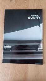 Nissan Sunny Brochure - Autoboek, Boeken, Auto's | Folders en Tijdschriften, Ophalen of Verzenden, Zo goed als nieuw, Nissan, Nissan