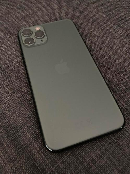 iPhone 11 Pro 256GB Midnight Green (nieuwe batterij), Telecommunicatie, Mobiele telefoons | Apple iPhone, Gebruikt, 256 GB, iPhone 11 Pro