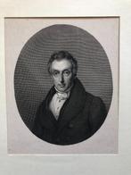 J.P. Lange Portret van Anthony Moll arts en schrijver 1825?, Antiek en Kunst, Ophalen of Verzenden