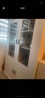 breedte 115 lengte 182 mooie vitrinekast netjes en schoon, Huis en Inrichting, Kasten | Vitrinekasten, Ophalen of Verzenden