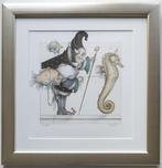 Michael Parkes–The Seahorse Collector-gesigneerd ingelijst, Antiek en Kunst, Ophalen