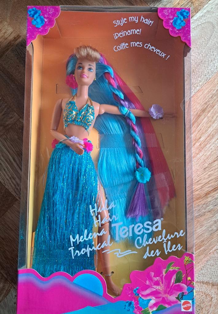 Barbie Teressa Hula Hula Mattel 1996, Verzamelen, Poppen, Nieuw, Pop, Ophalen of Verzenden