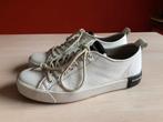 Blackstone witte leren sneakers maat 40, Ophalen of Verzenden, Zo goed als nieuw, Wit, Sneakers of Gympen