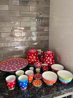 Oilily Servies Douwe Egberts, Huis en Inrichting, Ophalen of Verzenden, Zo goed als nieuw, Overige stijlen, Aardewerk