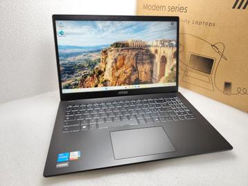 MSI Modern 15 B12M-414NL- Core i5 12th, 8GB RAM, 512GBssd beschikbaar voor biedingen