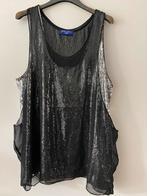 Jimmy Choo top, Ophalen of Verzenden, Zo goed als nieuw, Zwart, Zonder mouw