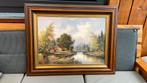 Schilderij met mooi landschap. A. Cats, Ophalen