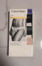 Calvin Klein bikini slip 3-pack XS – nieuw, Kleding | Dames, Ondergoed en Lingerie, Zwart, Onbekend, Ophalen of Verzenden, Onbekend