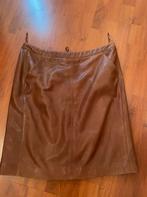 Cognac lederen leren rok More & More maat 40, Ophalen of Verzenden, Zo goed als nieuw, Maat 38/40 (M), Bruin