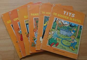 Willy Vandersteen: Tits (6 stuks) ZGAN beschikbaar voor biedingen