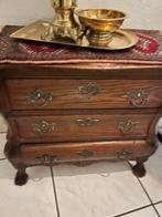 Antiek Buikkastje met Lades, Huis en Inrichting, Kasten | Ladekasten, Ophalen, Minder dan 50 cm, Gebruikt, Eikenhout