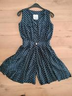 MOSCHINO,korte jumpsuit, marine blauw met sterren,mt.36-38, Blauw, Zo goed als nieuw, Maat 36 (S), Moschino