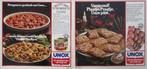 14 vintage advertenties reclames Unox 75-80 eten rookworst, Verzenden, Gebruikt