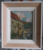 G. de Wit (XXe) - Orthenpoort Den Bosch - Paneel, Antiek en Kunst, Kunst | Schilderijen | Klassiek, Ophalen of Verzenden