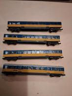 Set van 4 NS rijtuigen N spoor, Hobby en Vrije tijd, Gebruikt, Gelijkstroom, Trix, Wagon