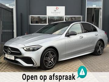 Mercedes-Benz C-klasse 300 e AMG PANO 360 MEMORY Head Up sfe beschikbaar voor biedingen