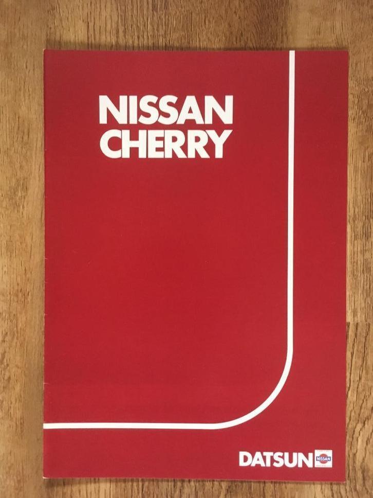 Nissan Cherry, Boeken, Auto's | Folders en Tijdschriften, Nieuw, Nissan, Ophalen of Verzenden