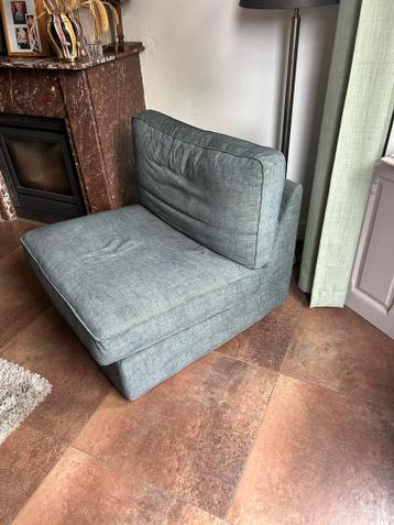Twee GRIJZE kivik ikea fauteuils - afbeelding 3